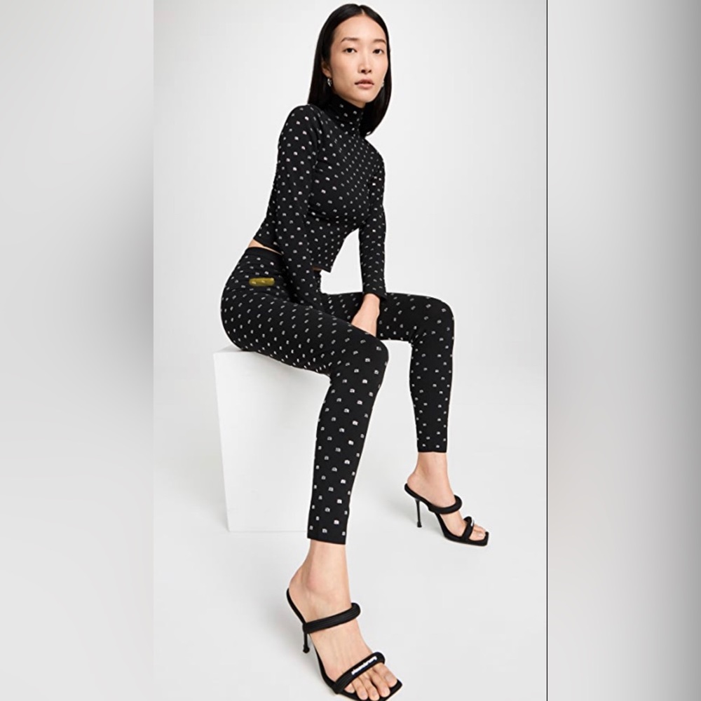 Alexander Wang Crystal Logo Set